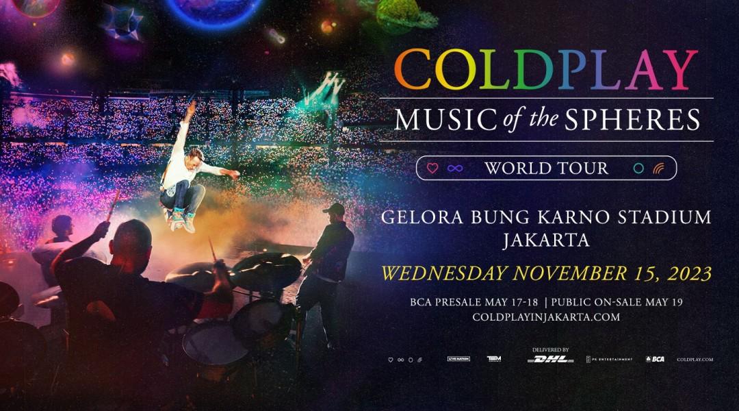 Konser Coldplay | Gelora Bung Karno, Jakarta